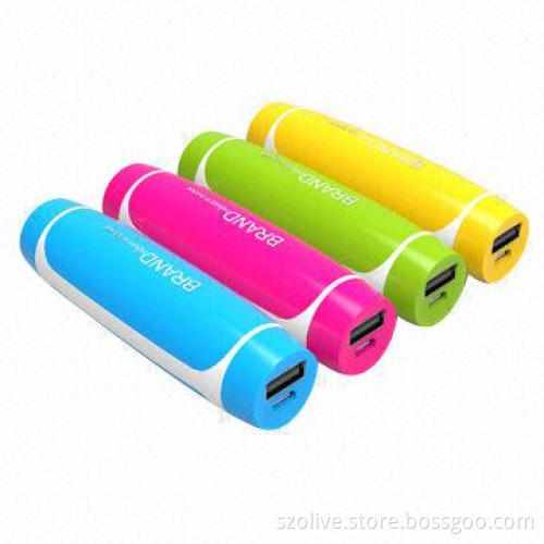 USB portable charger power bank, 2600mAh